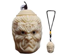 Adorno de meditación para mujer, colgante de amuleto de Buda y , amuleto de la suerte, joyería de Buda del , adorno budista, colgante dominante del pensamiento del de Buda para