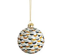 Adorno de Navidad Holmegaard Ø8 cm en borosilicato soplado a boca, verde