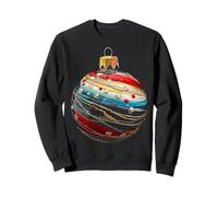 Adorno de Navidad X-Mas Family Art Ornamento de Navidad Sudadera