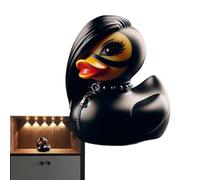 Adorno de Pato,Pato de Tablero | Pato de la Roca de la Muerte, Estatua de Escultura de Adorno de Pato Demonio | Decoración de Escritorio de estantería, Figura de Animal, Coleccionable para