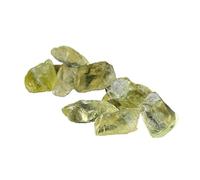 Adorno de piedra cruda de citrino de limón natural, piedra preciosa curativa for aromaterapia y decoración del hogar(100g4-5cm)