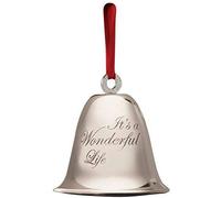 Adorno de Recuerdo de Navidad con Forma de Campana de Vida en una Caja de Regalo de Bedford Falls