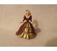 Adorno de recuerdo, vacaciones, Barbie Series de coleccionista, hecho a mano, con fecha de 1996, esculpida por Patricia Andrews, cuarto en la Holiday Barbie adorno Series.