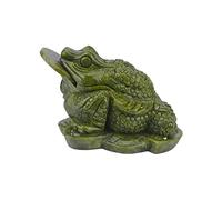 Adorno Feng Shui para la Buena Suerte y la Riqueza, Estatua de Rana Sapo del Dinero para decoración de Escritorio