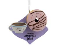 Adorno navide o de Hallmark Coffee and Friends