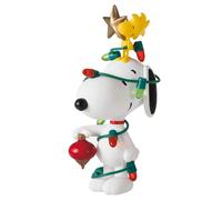 Adorno navide o Hallmark Keepsake Peanuts Snoopy y Woodstock 2021