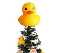 Adorno navideño de Pato - Divertido Adorno para la Copa del árbol | Adornos navideño Creativo para árboles de Navidad, Fiestas, Festivales, Actividades de Invierno y decoración del hogar