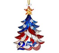 Adorno navideño del 250 aniversario de EE. UU., regalo para ciudadanos est