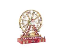 Adorno Navideño DKD Home Decor Noria Rojo Multicolor Resina Navidad 38 x 17 x 49 cm - Marca: DKD Home Decor - EAN: 8424002067137