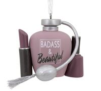 Adorno navideo de perfumes y maquillaje Hallmark