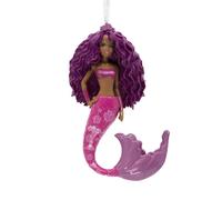 Adorno navideo de sirena de Barbie de Hallmark