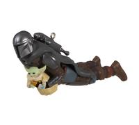 Adorno navideo Hallmark Keepsake 2023 Star Wars: The Mandalorian Grogu's Jetpack Adventure Regalos para fanticos de Star Wars