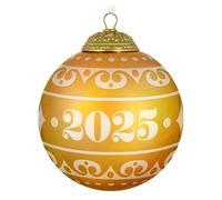 Adorno navideo Hallmark Keepsake 2025. Bola de cristal conmemorativa de Navidad 2025. Regalos para los amantes de la Navidad.