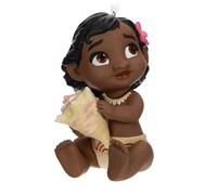 Adorno navideo Hallmark Keepsake de princesas Disney 2023 Moana The Ocean Chose Me de porcelana
