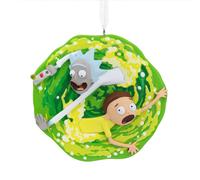 Adorno navideo Hallmark Rick y Morty Ay Dios mo, Rick!