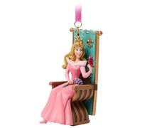 Adorno oficial para cuaderno de bocetos de la Princesa Aurora, de Disney Store, decoraciσn para αrbol de Navidad de La Bella Durmiente, apto para