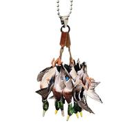 Adorno para árbol de Navidad con animales - Colgante de perro acrílico 2D para colgar en la parte trasera del vehículo, para colgar en la parte trasera del vehículo