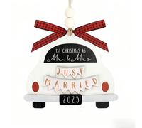 Adorno para colgar en el árbol de Navidad 2026, decoración para la primera Navidad en nuestros propietarios de adornos