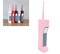 Adorno Retro para Teléfono Celular De Ladrillo, Modelo De Teléfono Móvil De Ladrillo Vintage De Los 80S Y 90S, Teléfono Retro para Estudio De Oficina, Modelo De Teléfono Celular