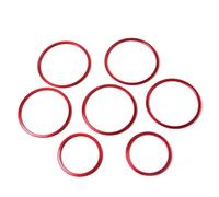 Adorno Salida Aire Compatible Con Benz Para GLC Clase 2016 2017 2018 2019 2020 2021 2022 2023 2024 2025 AC Anillo Salida Decoración Embellecedor Pegatinas Cubierta