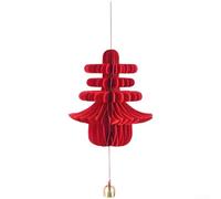 Adorno tradicional chino de campana de papel con personaje de primavera para decoración y exhibición de interiores del Año Nuevo Lunar (campana)