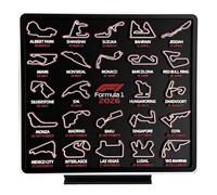 Adornos 3D for escritorio de carreras de F1 2026, calendario de carreras de F1 con fechas de carrera, regalo for fanáticos y entusiastas del automovilismo.