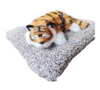 Adornos | Adornos de animales | Adorno de tablero de animales, adorno de tigre relleno de carbono para salpicadero, eliminación de olores, adornos automotrices para purificación de aire para