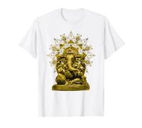 Adornos amarillos elefante hinduismo Ganesh Camiseta