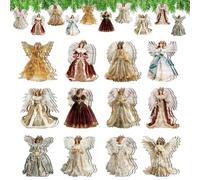 Adornos Arbol de Navidad, Colgantes Nacimiento Portal Pesebre, Aadornos Navideños Arbol, Adorno de Ángel para Árbol de Navidad, para Árboles de Navidad y Decoraciones de Automóviles (B)