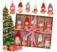 Adornos Arbol Navidad, Colgante de Figura Angel Decoración Arbol de Navidad, Colgante de Muñecos Duendes Navideños Decoracion Arbol Navidad