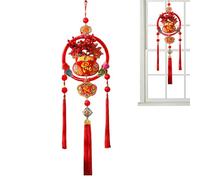 Adornos de Año Nuevo, Adorno Vietnamita para colgar de Año Nuevo,Lucky Bag Fish Ornamento de Año Nuevo | Adornos colgantes con bendición vietnamita, suministros de fiesta, panel de pared