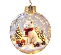 Adornos De Bolas Navideñas Acento para Exhibición de Globo Festivo | Bolas Luminosas Navideñas en Hogar Casa Rural Oficina Escuela Porche Salón Ventana Estante Repisa