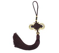 Adornos de borlas Chinese Knots Beaded Tassel Fringe Pendant DIY Craft Party Tassel Trim Curtains