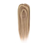 Adornos de cabello humano for mujeres for adelgazar el cabello | Mono cordón de 4"x6" con base de PU, extensión de cabello con clip, cómodo, transpirable, natural(4# Piano 27#)