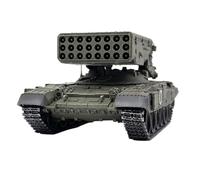Adornos De Colección Modelo Terminado del Tanque Lanzallamas Tos-1 para Operaciones Militares Especiales Rusas A Escala 1 72 No Control Remoto Modelos