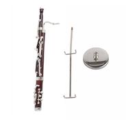 Adornos de fagot en miniatura Adornos de modelos de instrumentos musicales en miniatura