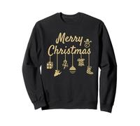 Adornos de Feliz Navidad Decoración Festiva Sudadera