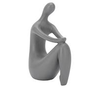 Adornos de Figura Humanos como Pensamiento Estatua de Figura Abstracta Textura de Retrato Elegante cerámica Porcelana artesanía de Retrato decoración del hogar decoración del Paisaje