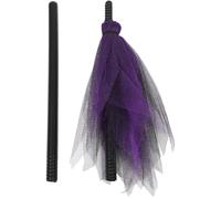 Adornos de Halloween, escoba de bruja, espectáculo de máscaras, fiesta de Halloween, 90 x 14 x 3 cm,