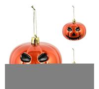 Adornos De Halloween para Árbol Pequeño | Bolas Decorativas De Halloween,Decoración De Sonrisa Espeluznante para Pomos De Puertas Paredes Ramas Reuniones Familiares