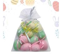 Adornos de huevos de Pascua,Adornos de huevos de Pascua | Decoración de pared con adornos de Pascua,Colgantes de primavera para el árbol de huevos multicolores, adorno navideño para