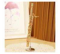 Adornos De Instrumentos Musicales Instrumento De Viento Modelo Trompeta Trompa Trombón Saxofón Flauta Clarinete Fagot Modelo Adornos(16cm a)