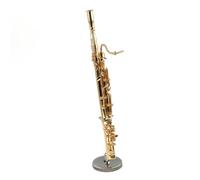 Adornos De Instrumentos Musicales Modelo De Fagot De Cobre En Miniatura De 10cm/15cm Con Soporte Mini Instrumento Musical Decoraciones Para El Hogar(15cm)
