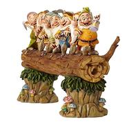 Adornos de Jardín Estatua de jardín Siete enanitos Árbol Gnomo Estatua de jardín Mini gnomos Estatua de resina Juego de jardín de hadas Siete enanitos for jardines de hadas Escultura de jardín