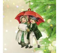 Adornos de Navidad 2024 Old Time Santa Acrílico Adornos de Navidad Feliz Navidad Ho Ho Ho Colgante de Navidad Santa Claus Recuerdo Coleccionable Regalo Decoración de Árbol de Calcetín Etiqueta de