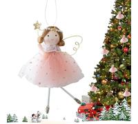 Adornos de Navidad de Ángel - Decoraciones de ángeles Colgantes de Fiesta | Adornos Colgantes para la Chimenea del árbol de Navidad Manja de la Pared Ventana para la casa de la casa del hoga