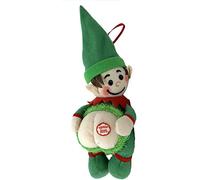 Adornos de Navidad de Elfo Pedos, Divertida decoración para árbol de Navidad, Relleno de Calcetines, Regalo Travieso Pero Bonito de Broma, se Tira Pedos la canción y los pasillos Cuando presionas su