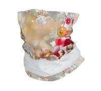 Adornos de Navidad en la nieve, máscara facial deportiva multifuncional, diadema deportiva adecuada para deportes en climas fríos