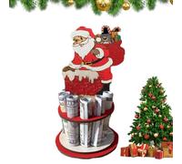 Adornos de Navidad para monedero, monedero, decoración de clip de dinero de Navidad, herramienta de decoración de diseño festivo para dormitorio, sala de estar, estudio, a, ver descripción, Ver