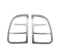 Adornos de pilotos traseros Cubierta Cromada Exterior Faros Traseros Para Toyota Para RAV4 1996-2000 Incluye Adhesivos Y Accesorios Para Coche trasera cubierta protector